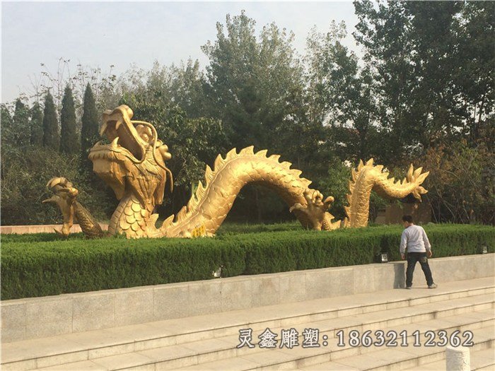 金龙动物公园景观铜雕