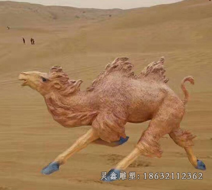 城市骆驼动物景观铜雕