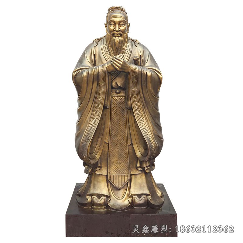 孔子城市景观铜雕 (172)