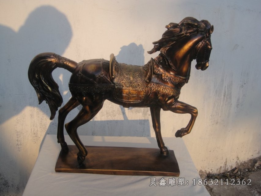 动物马景观标志铜雕