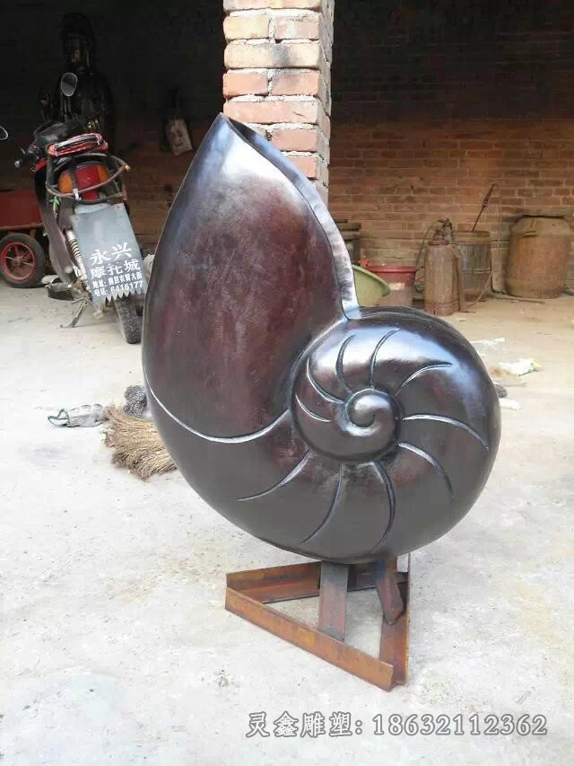 动物蜗牛户外景观铜雕