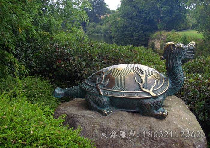 动物乌龟景观标志铜雕
