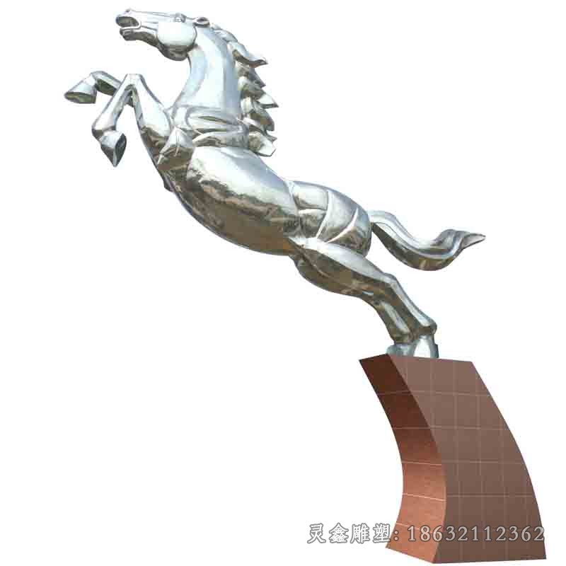 不锈钢飞马景区景观雕塑