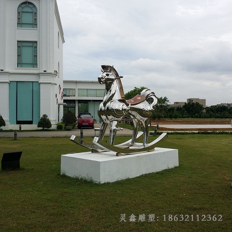 镜面马不锈钢景观雕塑