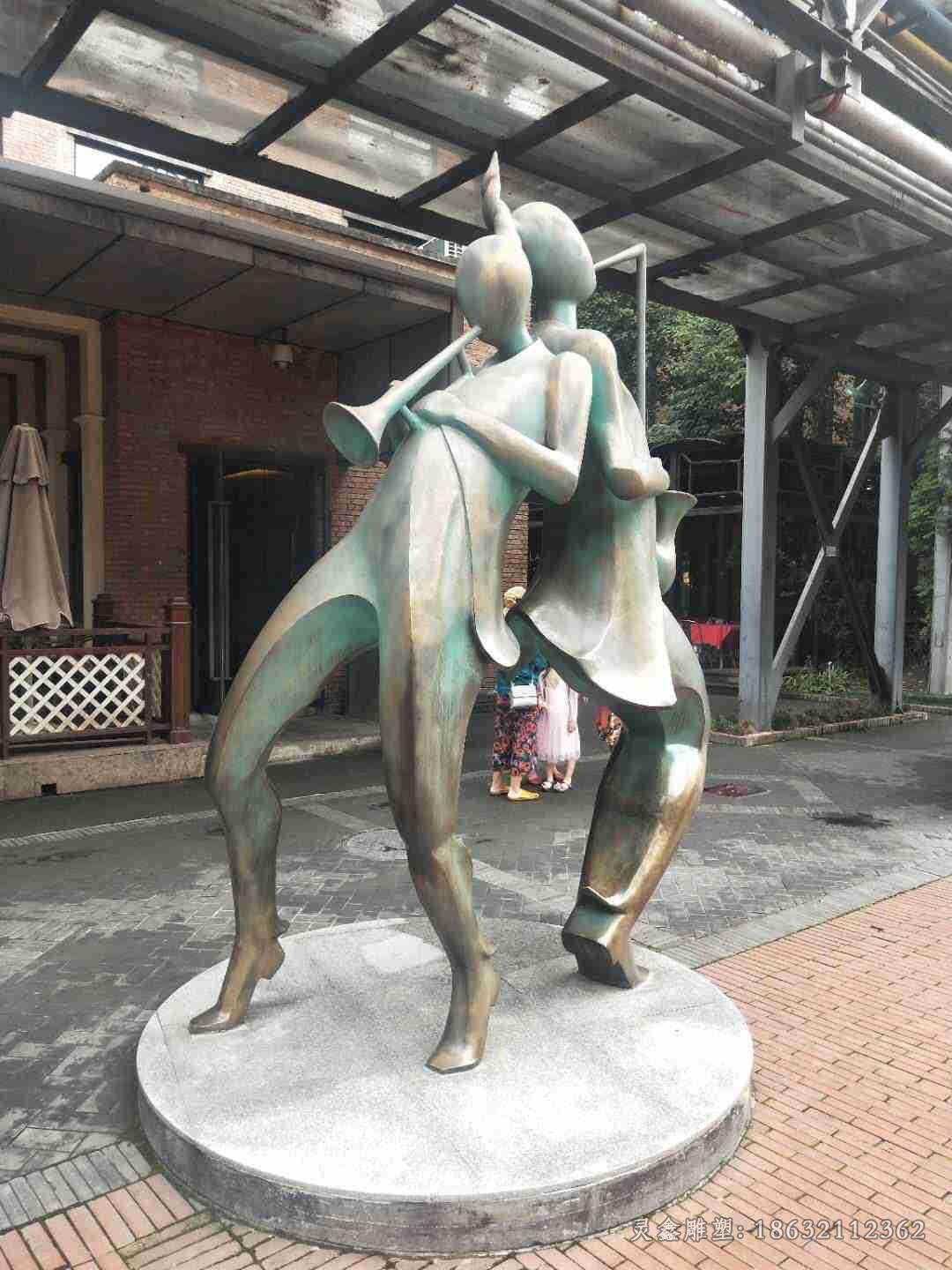 西方天使广场景观铜雕