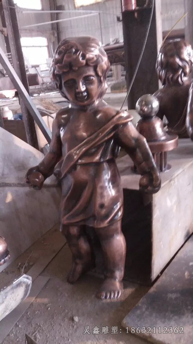 西方人物景观公园铜雕