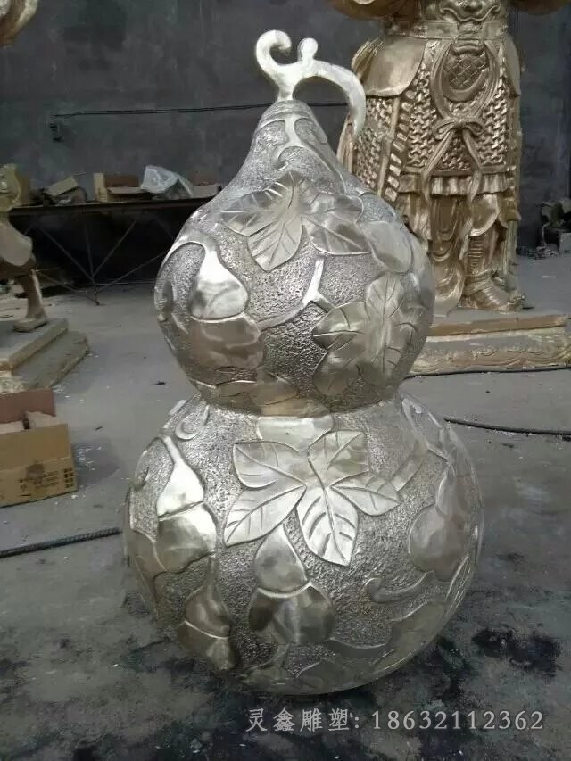 招财葫芦景区景观铜雕