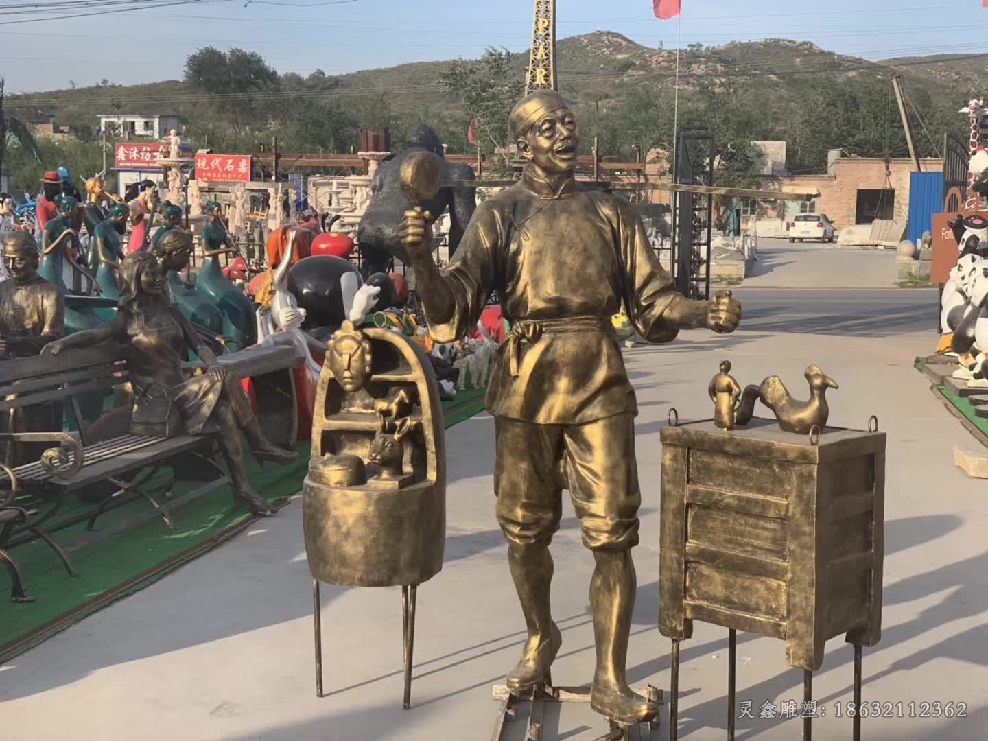 买卖景观标志人物铜雕