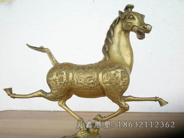 抽象马园林景观铜雕