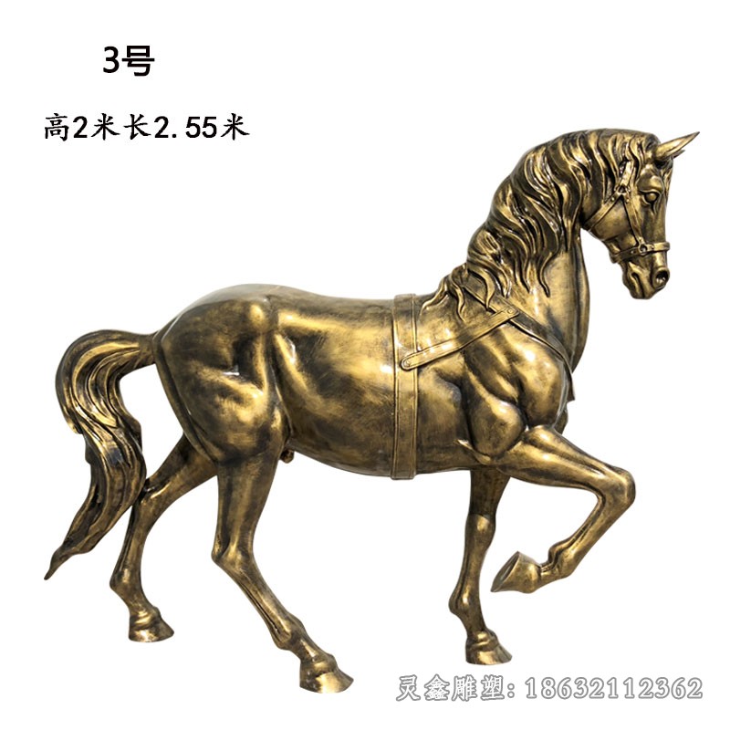 动物马广场景观铜雕
