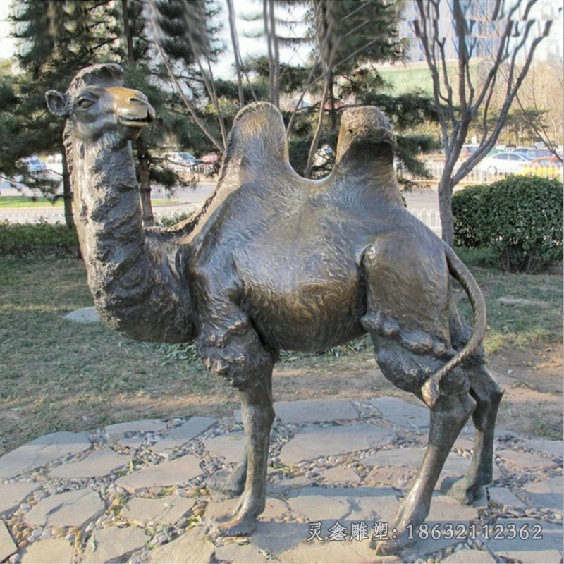 动物骆驼城市标志铜雕