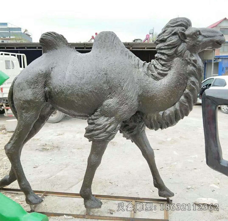 动物骆驼别墅标志铜雕