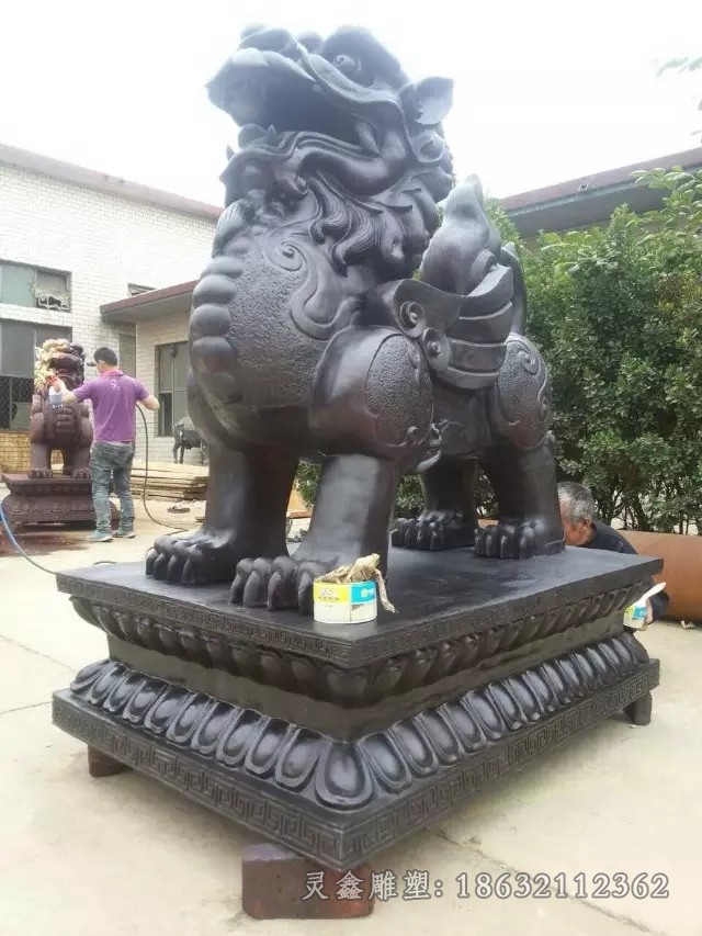 神兽麒麟景区景观铜雕