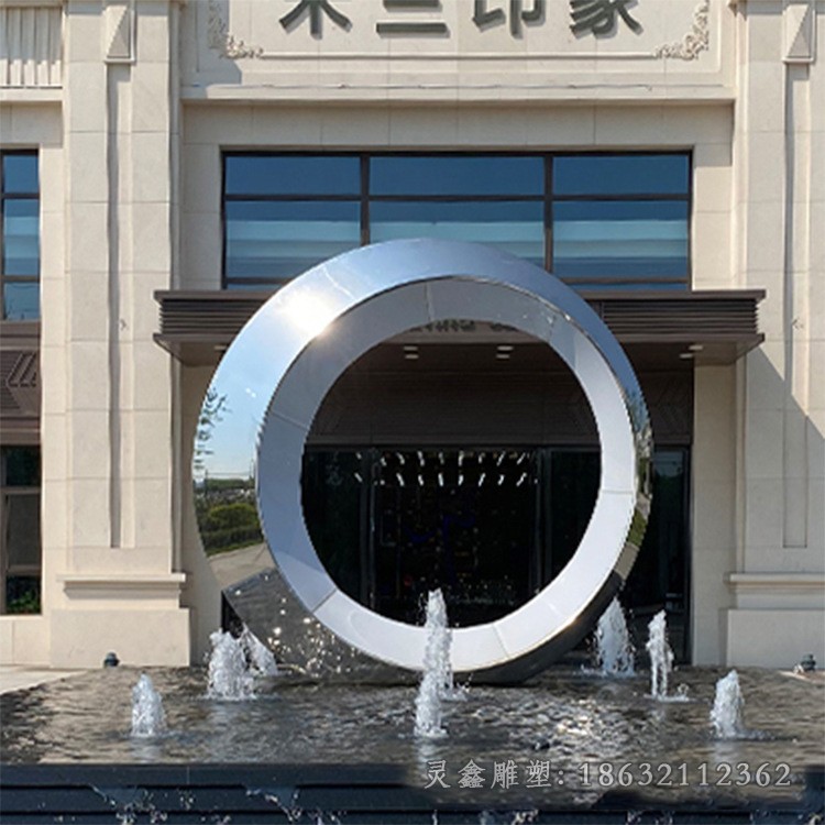不锈钢喷泉景观景区雕塑