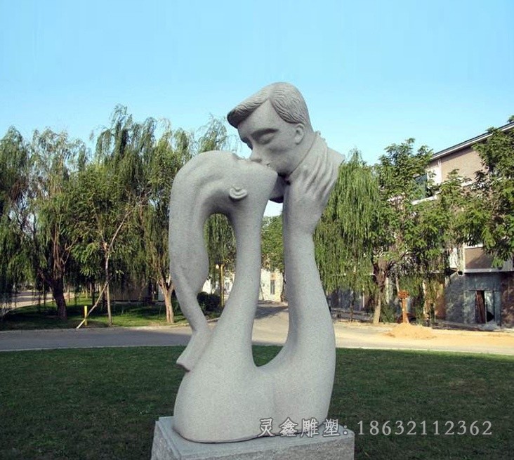 抽象人物商场不锈钢雕塑