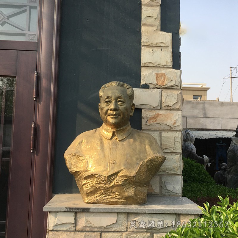 邓小平胸像人物铜雕