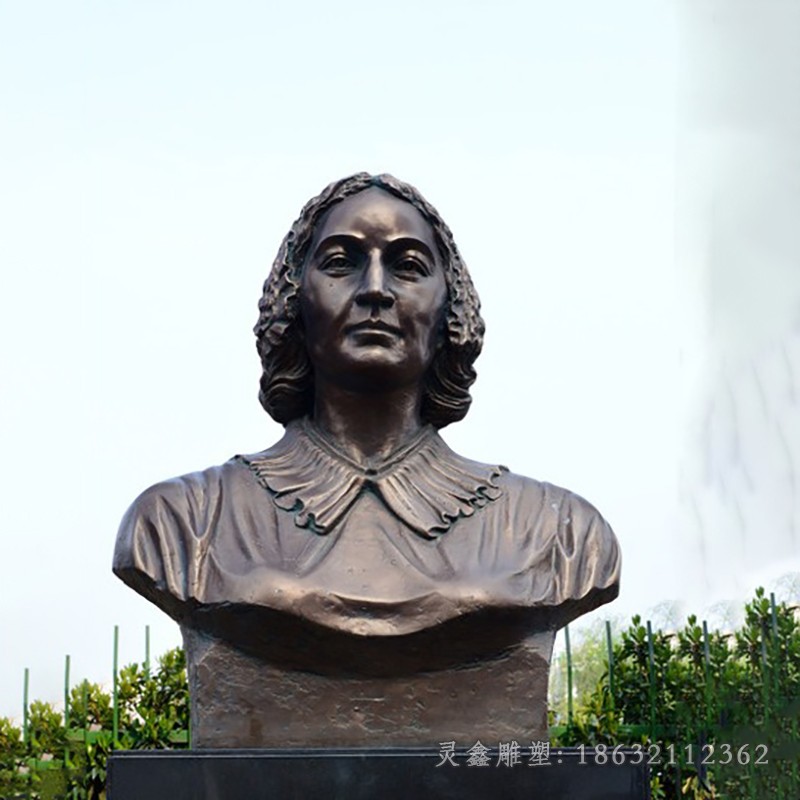南丁格尔胸像标志铜雕