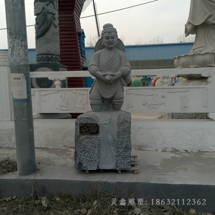 二十四孝校园景观铜雕
