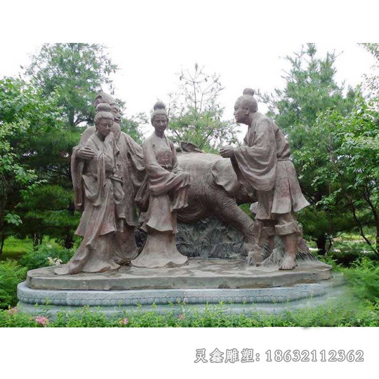 二十四孝园林景观铜雕
