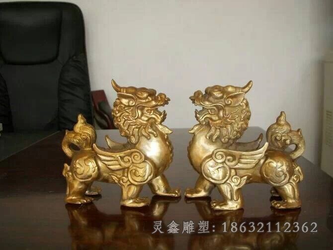 招财貔貅城市动物铜雕