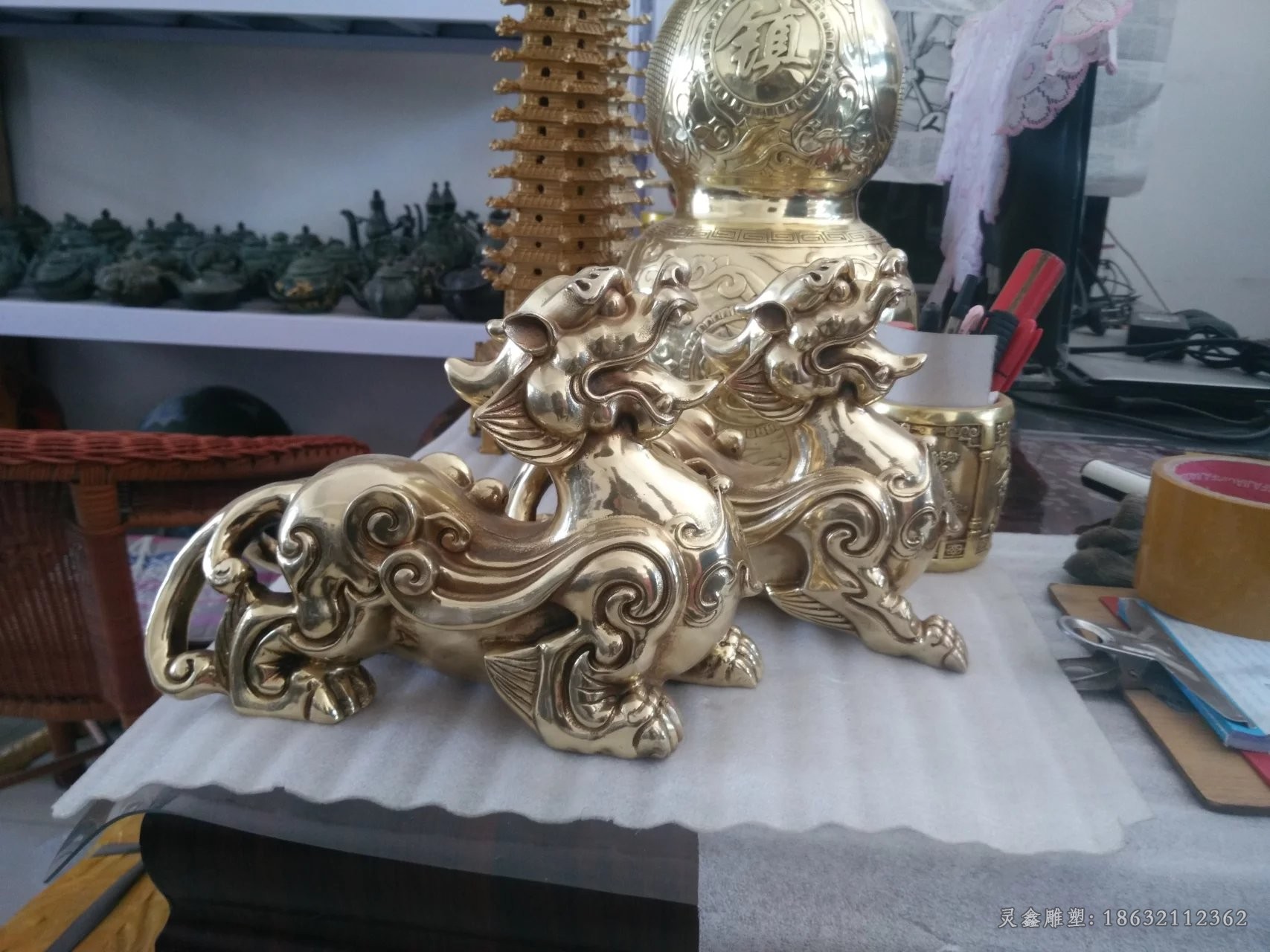 招财貔貅广场动物铜雕