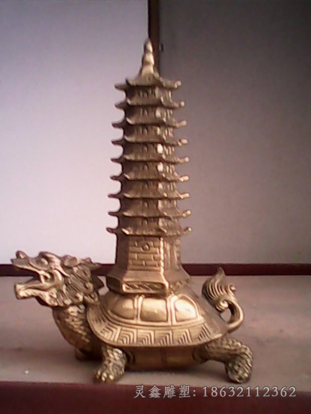 招财龙龟景区景观铜雕