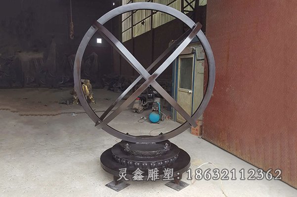 地动仪公园景观铜雕
