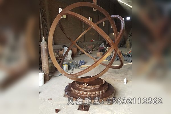 地动仪户外景观铜雕