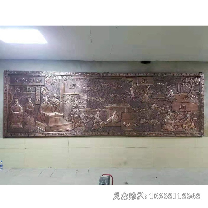 浮雕园林景观铜雕
