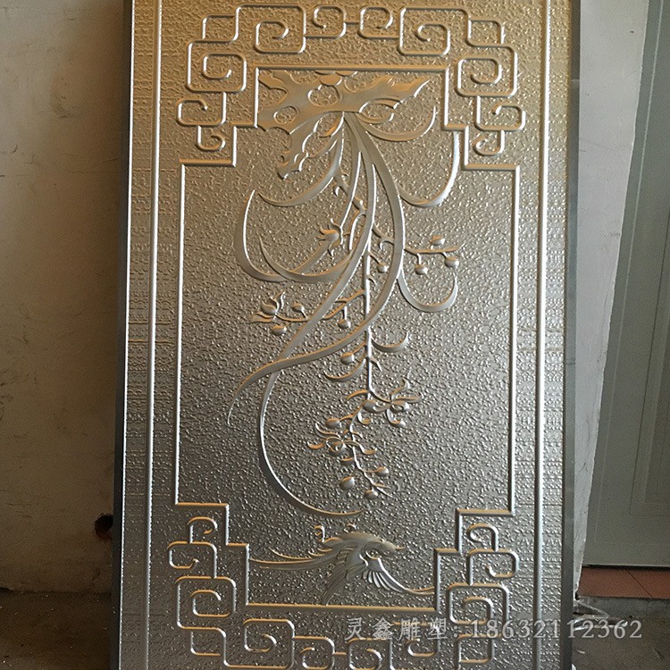 浮雕商场景观铜雕