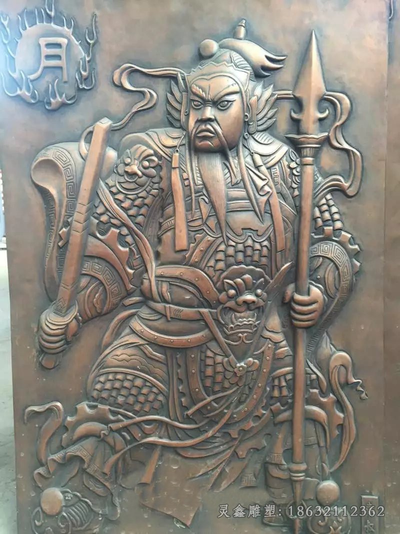 浮雕景区抽象景观铜雕