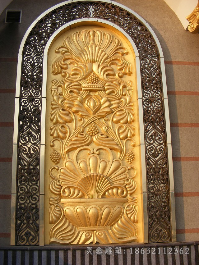 浮雕壁画广场景观铜雕