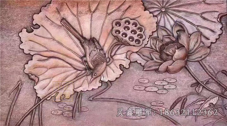 浮雕壁画庭院景观铜雕
