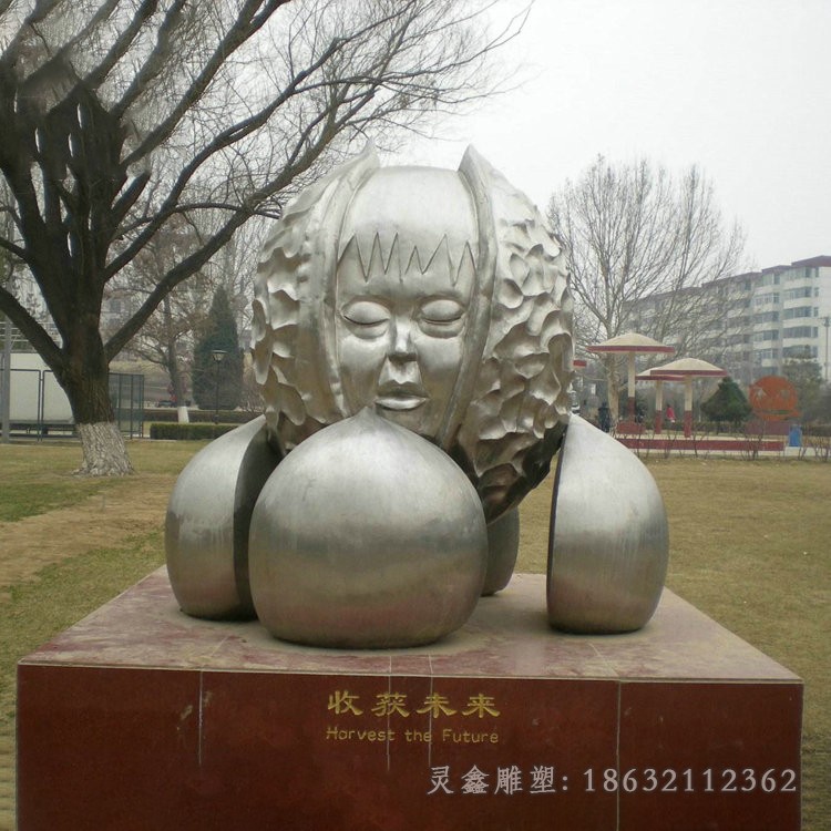 不锈钢商场景观雕塑