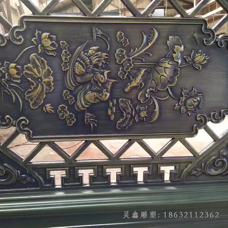 园林浮雕景观铜雕