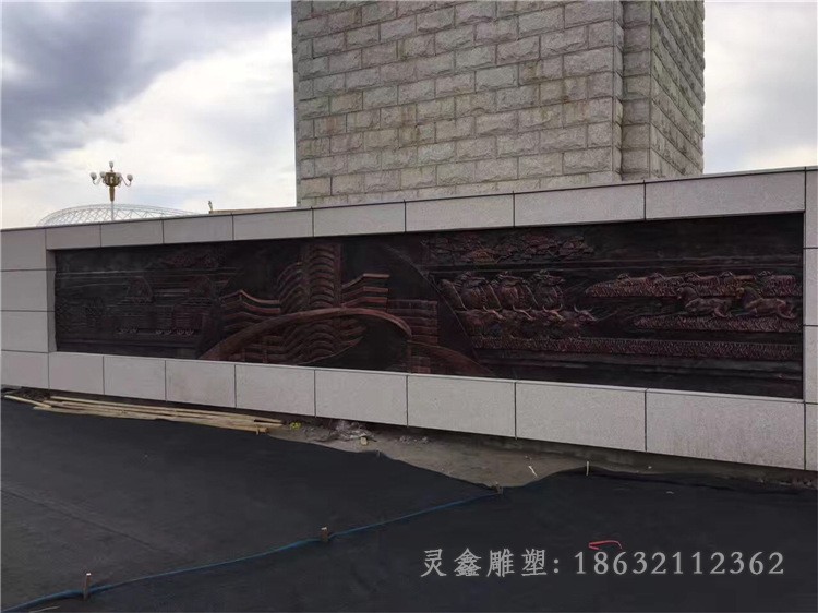 浮雕壁画园林标志铜雕