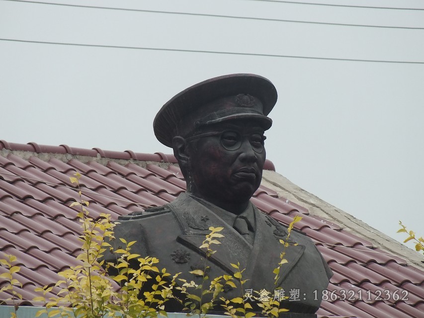 开国十大元帅景观铜雕