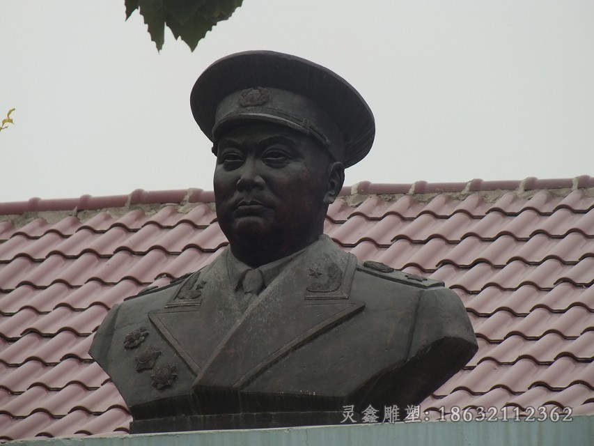 开国十大元帅景观铜雕