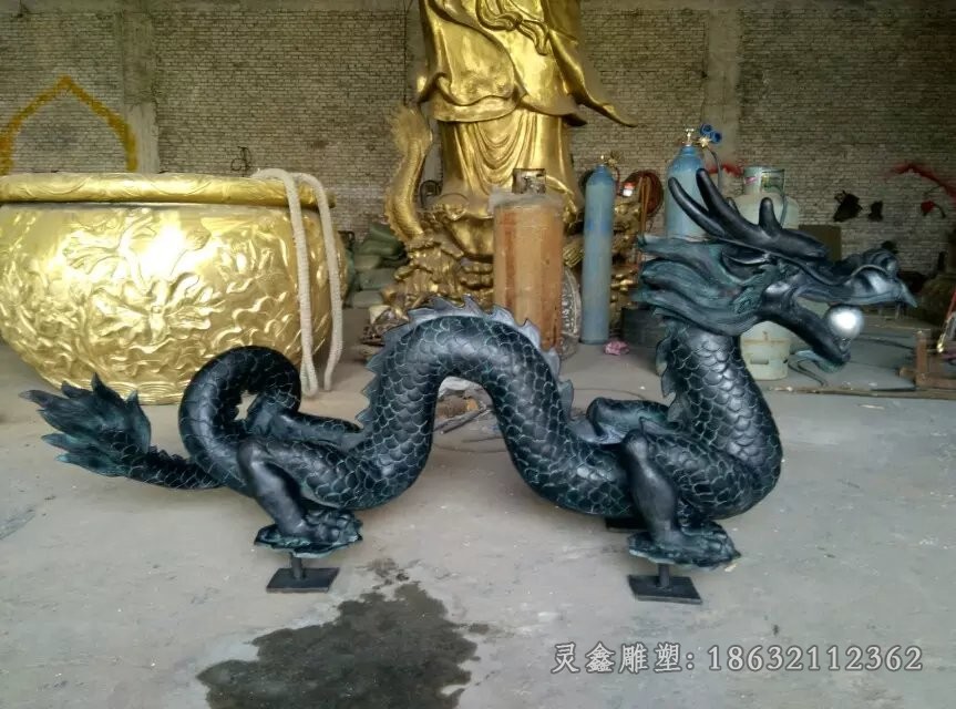 神兽龙户外动物铜雕
