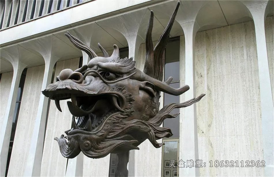 十二生肖动物公园铜雕