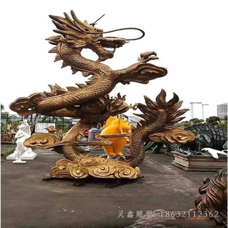 十二生肖商场动物铜雕