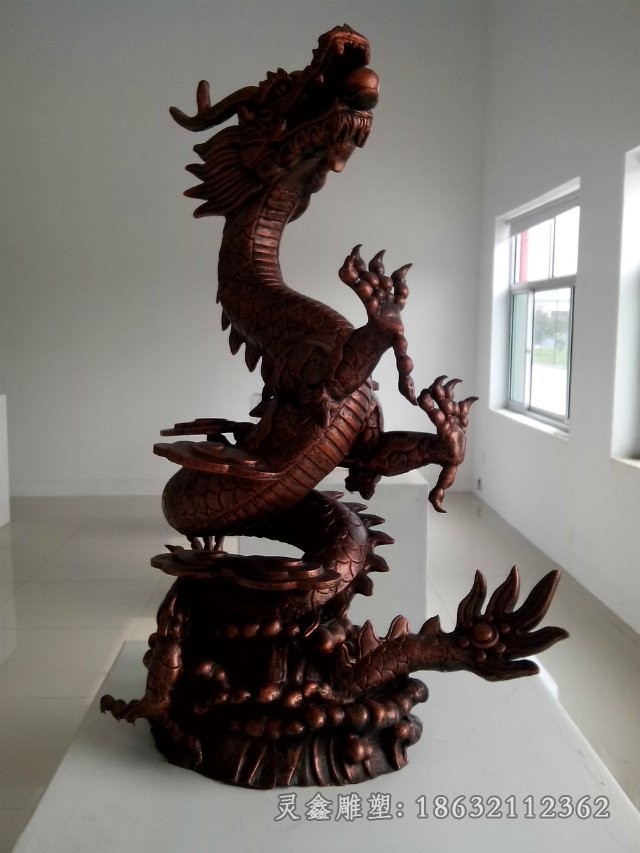 十二生肖动物景观铜雕
