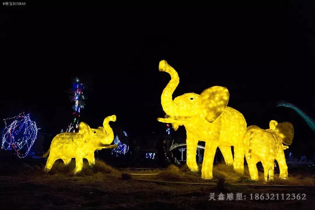 动物大象别墅不锈钢雕塑