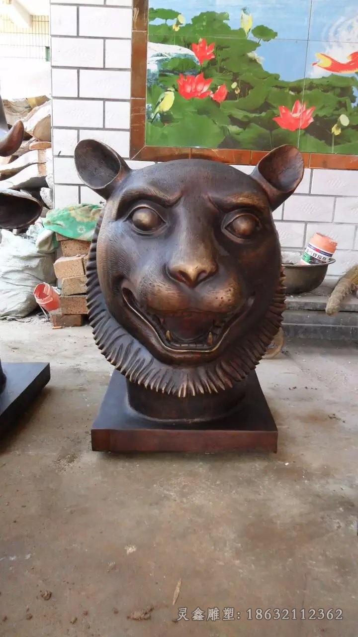 生肖动物景区景观铜雕
