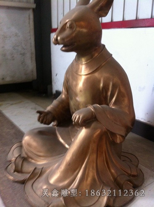 生肖动物街边景观铜雕