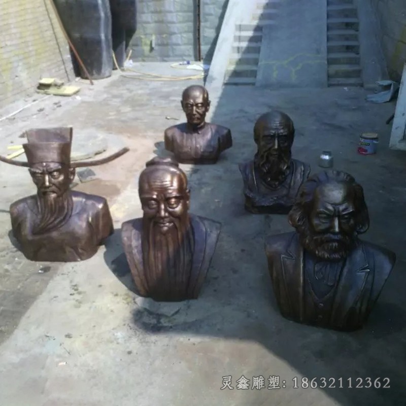 人物小品小区景观铜雕