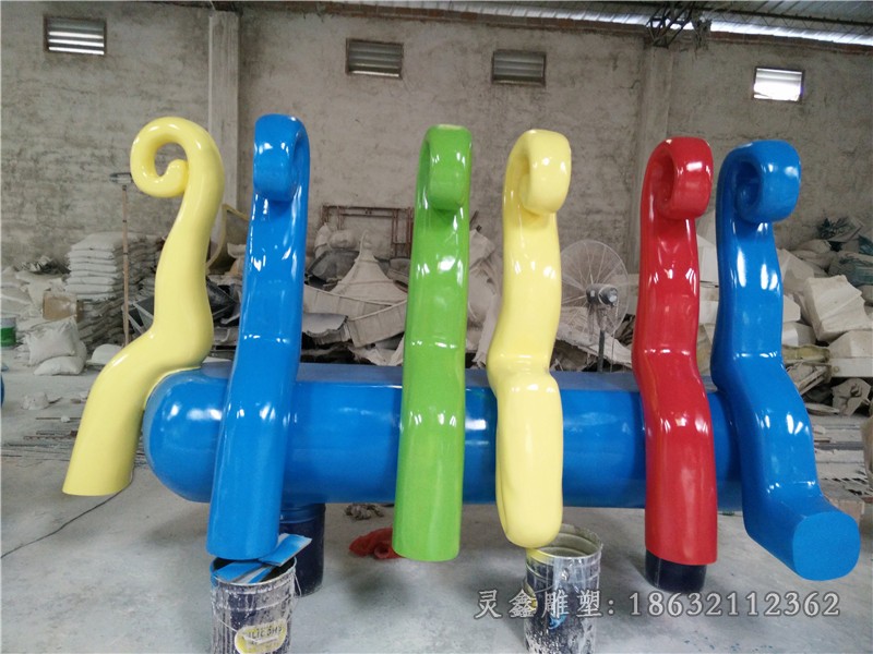 抽象标志不锈钢商场雕塑