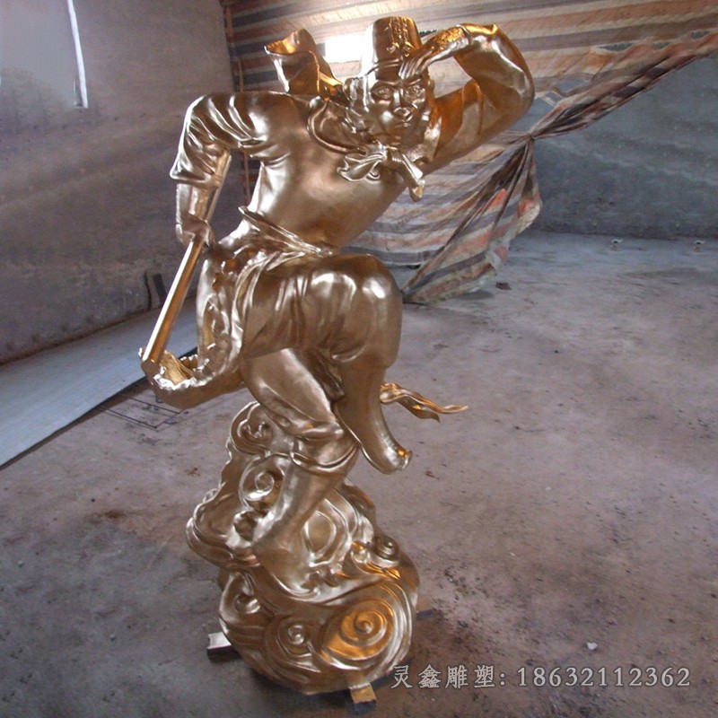 孙悟空公园景观铜雕