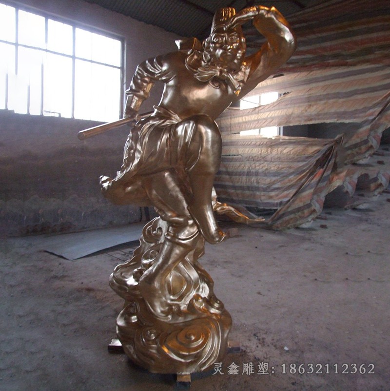 孙悟空户外景观铜雕