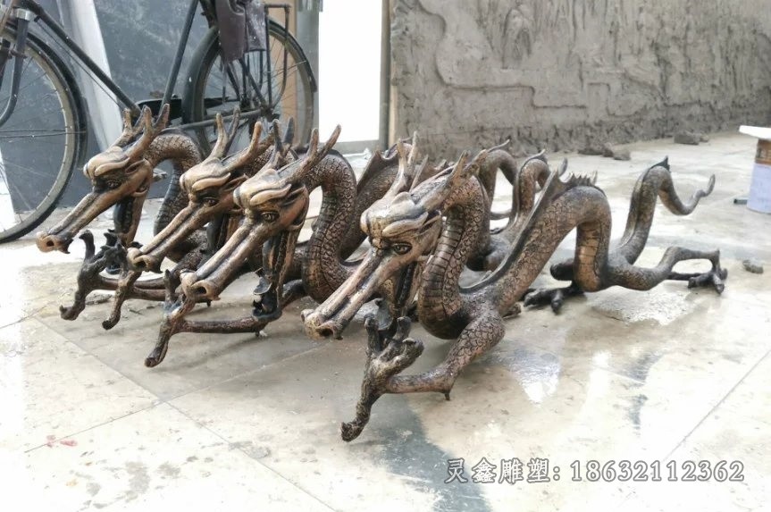 神兽龙动物景观铜雕